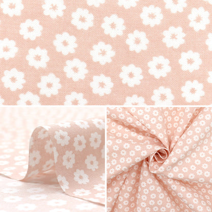 [Quantity starting from 5] Fabric 『Scare Print Small floral pattern pink AP4780-3A"