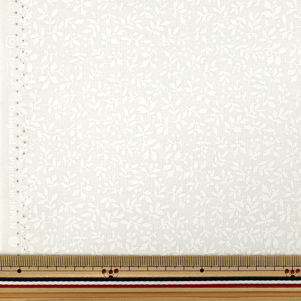 [Quantité à partir de 5] Tissu "tissu à armure toile Feuille de laque blanche gris clair AP4800-1C”