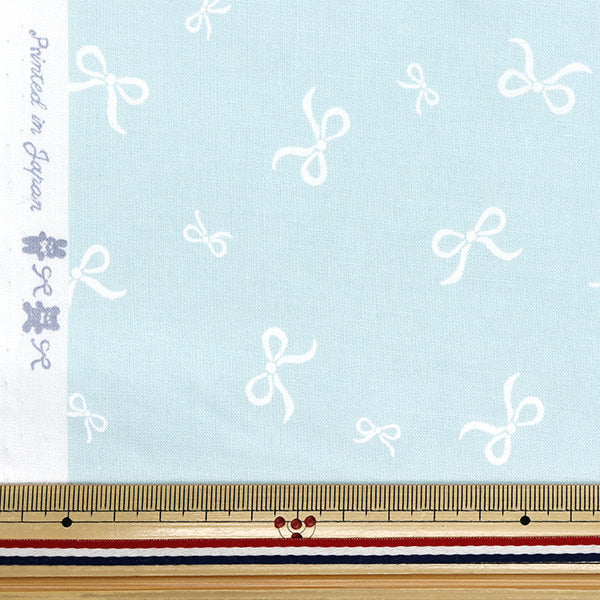 [Quantité à partir de 5] Tissu "Impression en coton" Ruban Menthe ss-2406-2c"