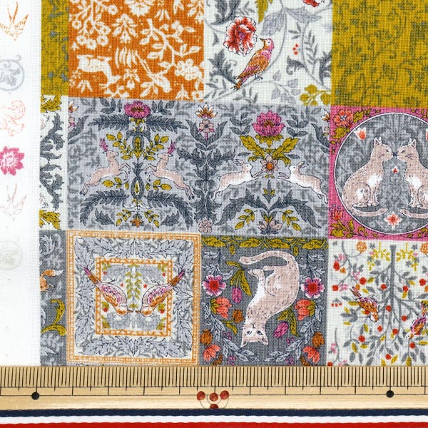 [Quantité à partir de 5] Tissu 『siège Art Nouveau Symphonie jaune SS-2402-3aye"