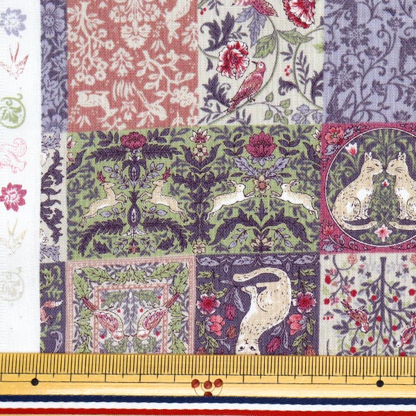 [الكمية تبدأ من 5] الأقمشة 『الأغطية Art Nouveau Symphony Purple SS-2402-3CPP"