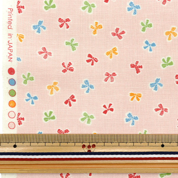 [Quantità a partire da 5] Tessuto 『tessuto ad armatura semplice Collezione casalinga Nastro Rosso x colorato dh10656l-c"