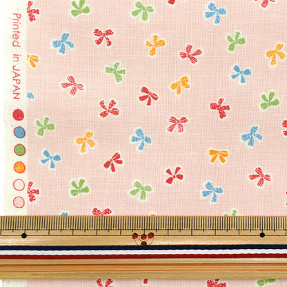 [Quantità a partire da 5] Tessuto 『tessuto ad armatura semplice Collezione casalinga Nastro Rosso x colorato dh10656l-c"