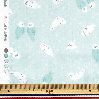 [Quantità a partire da 5] Tessuto 『doppia garza Collezione Homey Azarashi Green GH10665S-B"