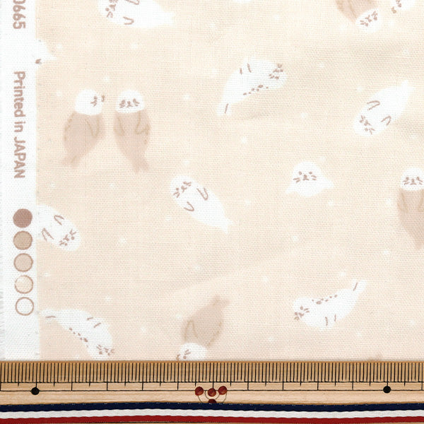 [Cantidad a partir de 5] Tela 『gasa doble Colección hogareña beige gh10665s-d"