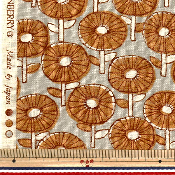 [Quantité à partir de 5] Tissu "Line-Lab Lab Popo Sesame 850509-1-2"