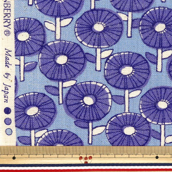 [Quantité à partir de 5] Tissu "Labe Lab Lab Popo Blue 850509-1-5"