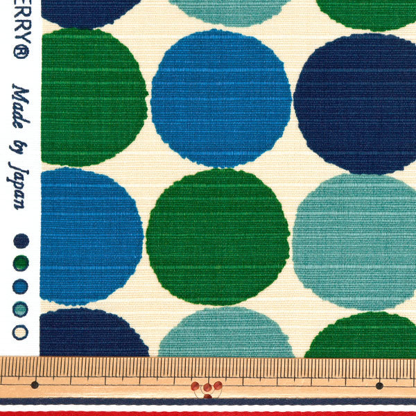 [Quantity starting from 5] Fabric 『Shantung Simple modern Polka dots Ruricon 850108-11-2"