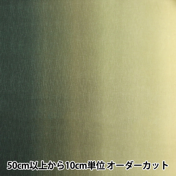 [Quantité à partir de 5] Tissu "Gradient Print Dark Green DD11216S-107"