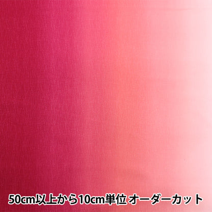 [Cantidad a partir de 5] Tela "Gradiente de impresión Rose DD11216S-305"