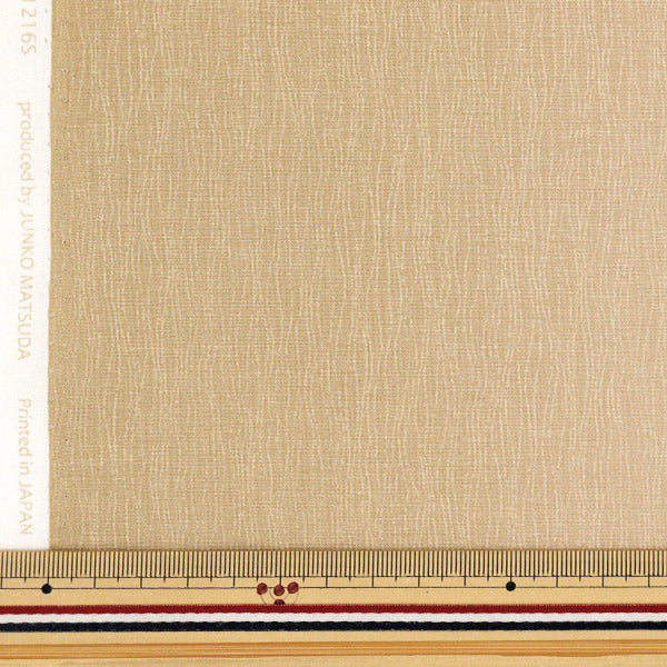 [Quantité à partir de 5] Tissu 『tissu à armure toile Gradient imprimé beige x blanc dd11216s-101"