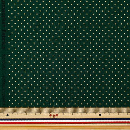 [Quantity from 5] Fabric "X’mas dot green XC10692S-C"