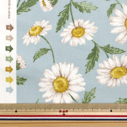 [Quantity starting from 5] Fabric "LE DEPART Flower Garden Oxford Daisy Saxophone 142-1359-A2"