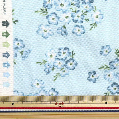 [Cantidad a partir de 5] Tela "LE PARTE DEL JARDÍN DE FLORES Oxford Saxofón Nemophila 142-1359-B3"