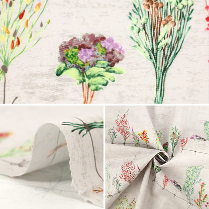 [Quantità a partire da 5] Tessuto "Momen-t Moment Inkjet Stampa Swag Pattern Grey chiaro 150-1668-C-1"