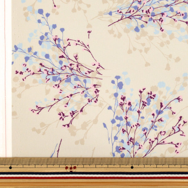 [Quantità a partire da 5] Tessuto "Momen-t Moment Inkjet Stampa Gypsophila Natural 150-1668-K-1"