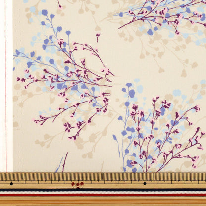 [Quantità a partire da 5] Tessuto "Momen-t Moment Inkjet Stampa Gypsophila Natural 150-1668-K-1"