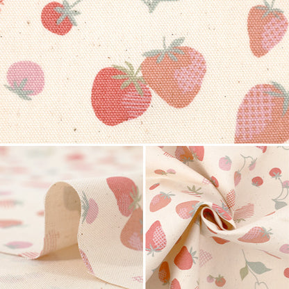 [الكمية من 5] الأقمشة "نينا أوكس برينت فراولة طبيعية 142-1365-C-1"