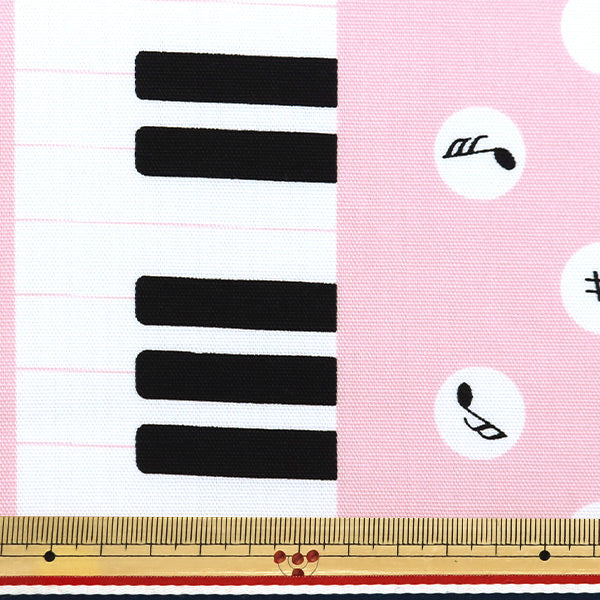 [Dalla quantità 5] Tessuto 『Oxford Serie preferite Piano Dot Pink Mowf-162-P"