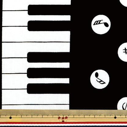 【数量5から】 生地 『オックス お気に入りシリーズ ピアノドット ブラック MOWF-162-BK』