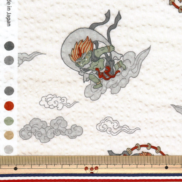 [الكمية تبدأ من 5] الأقمشة "سلسلة Ripple المفضلة Wind God Thunder God Off White Mowr-33-Oow"