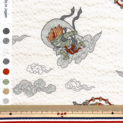 [الكمية تبدأ من 5] الأقمشة "سلسلة Ripple المفضلة Wind God Thunder God Off White Mowr-33-Oow"