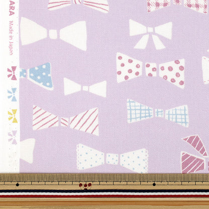 [수량 5개부터] 천・원단 『옥스 좋아하는 시리즈 스윗리본 보라색 MOWF-169"