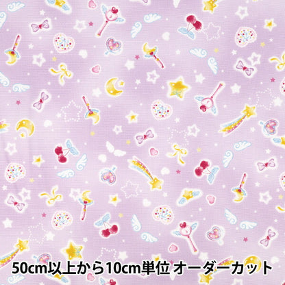 [الكمية من 5] الأقمشة 『أكسفورد السلسلة المفضلة Angel Heart Purple MOWF-171"