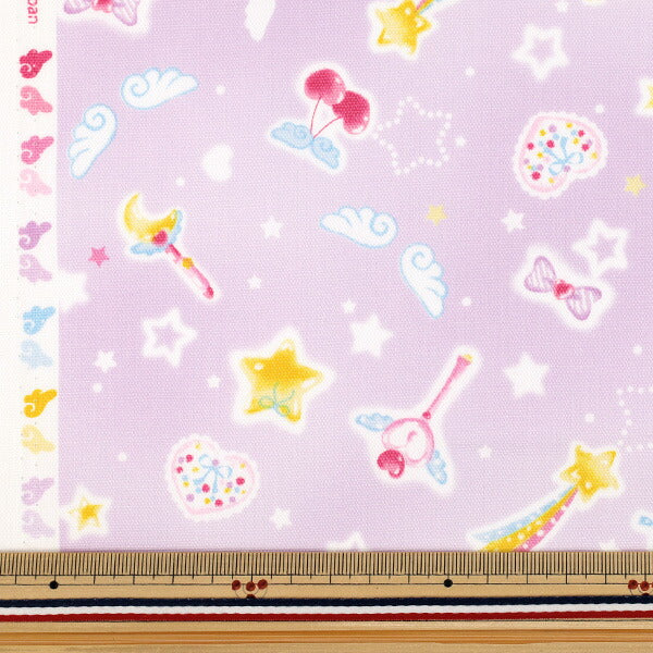 [الكمية من 5] الأقمشة 『أكسفورد السلسلة المفضلة Angel Heart Purple MOWF-171"