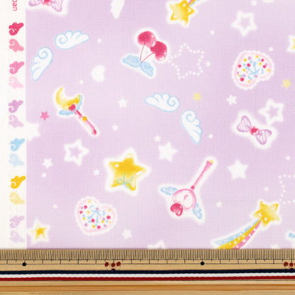 [الكمية من 5] الأقمشة 『أكسفورد السلسلة المفضلة Angel Heart Purple MOWF-171"