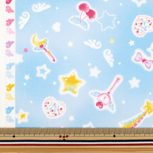 [الكمية من 5] الأقمشة 『أكسفورد السلسلة المفضلة Angel Heart Blue MOWF-171"