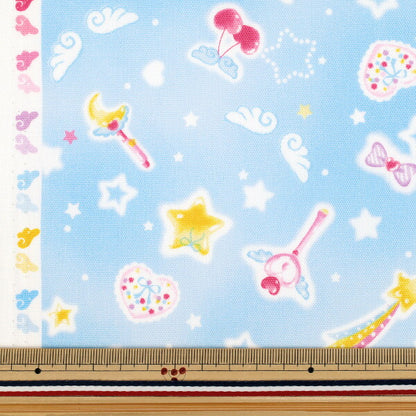 [الكمية من 5] الأقمشة 『أكسفورد السلسلة المفضلة Angel Heart Blue MOWF-171"