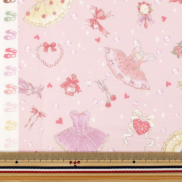 [الكمية من 5] الأقمشة 『أكسفورد السلسلة المفضلة باليه هارت بينك MOWF-173"