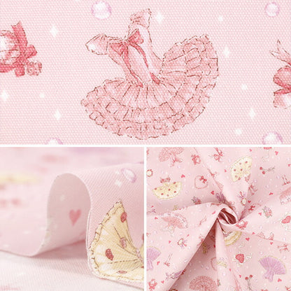 [الكمية من 5] الأقمشة 『أكسفورد السلسلة المفضلة باليه هارت بينك MOWF-173"