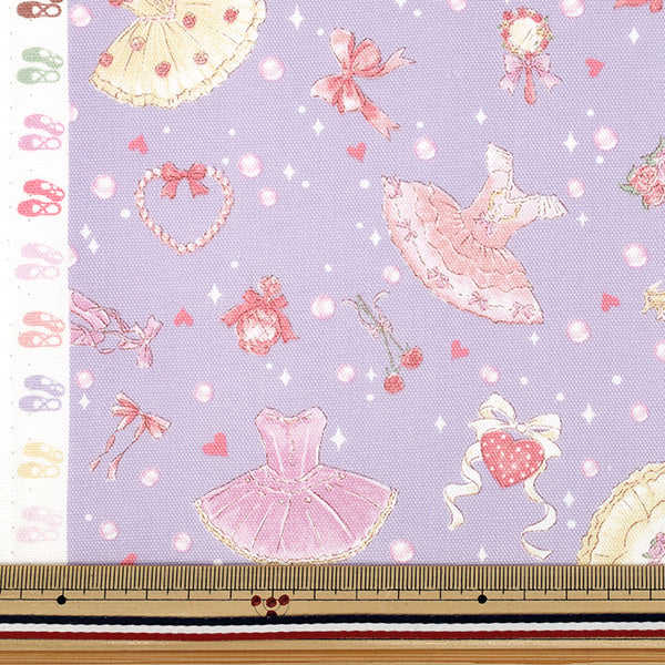 [الكمية من 5] الأقمشة 『أكسفورد السلسلة المفضلة باليه هارت بيربل MOWF-173"