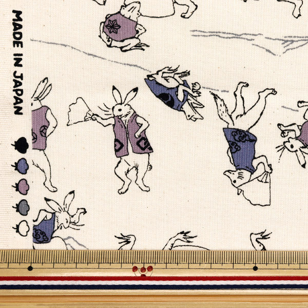 [الكمية تبدأ من 5] الأقمشة 『الأغطية النمط الياباني الحديث Torijuu Giga Natural 8800-34a"