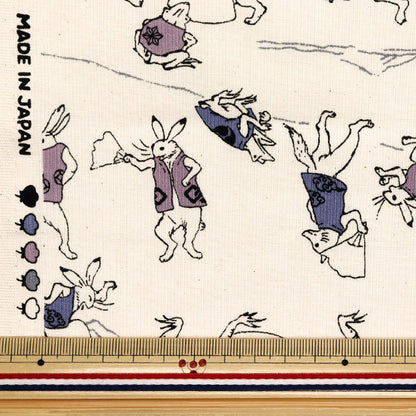 [الكمية تبدأ من 5] الأقمشة 『الأغطية النمط الياباني الحديث Torijuu Giga Natural 8800-34a"