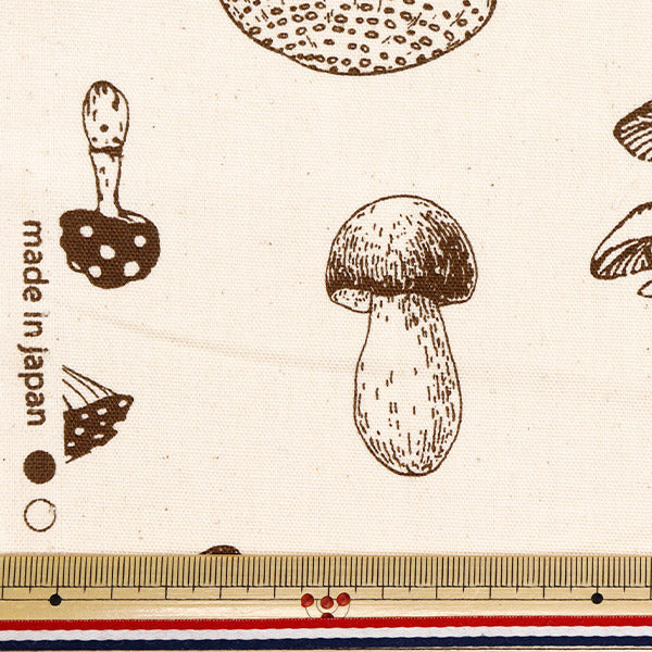 [Quantità a partire da 5] Tessuto 『OxfordFungo stampato Kinari 38135-1a"