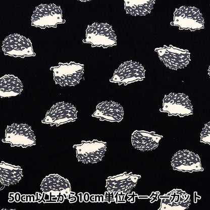 [5부터 시작하는 수량] 천・원단 『옥스인쇄 된 하리 마우스 블랙 38135-2E"