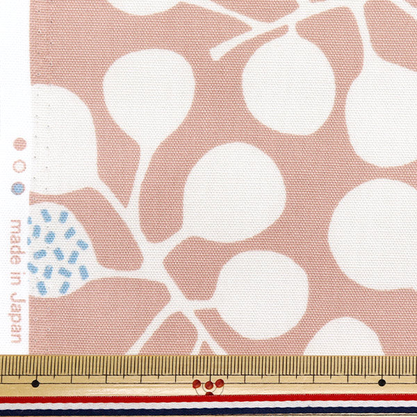 [Quantité à partir de 5] Tissu 『Oxford Plantes rose 38153-11b"