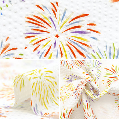 [الكمية تبدأ من 5] الأقمشة "Ripple Fireworks Saxophone 38145-1C-SA"