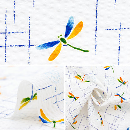 [الكمية تبدأ من 5] الأقمشة "Ripple Dragonfly White 38145-4A-WH"