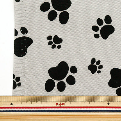 [Quantité à partir de 5] Tissu 『Oxford Empreinte gris 280-d-gy"