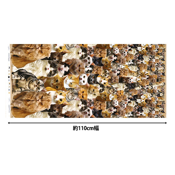 [Cantidad a partir de 5] Tela 『láminas Tinta imprime cat kom-012"