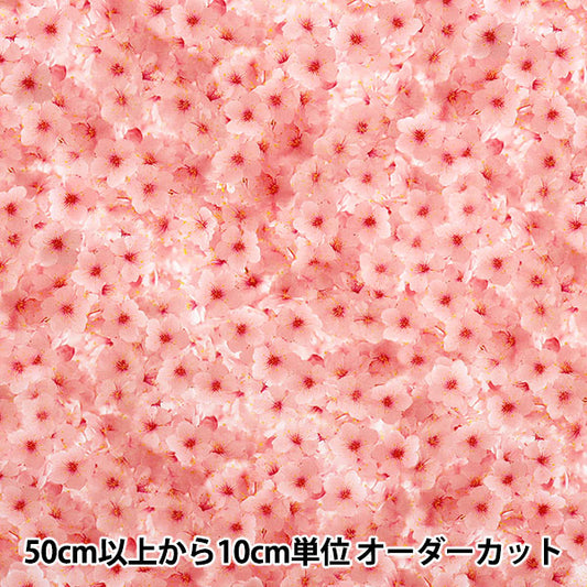 [Cantidad a partir de 5] Tela 『láminas Ink Jet Print Sakura Kom-013"