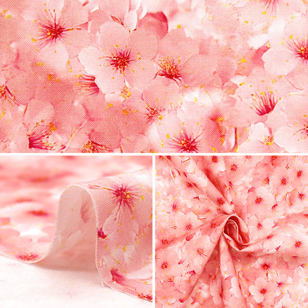 [Cantidad a partir de 5] Tela 『láminas Ink Jet Print Sakura Kom-013"