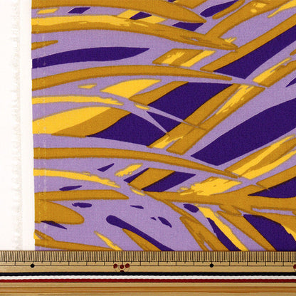 [Quantité à partir de 5] Tissu "Mauna Loa TC Hawaiian Palm Palm Leaf Purple ZK005008"