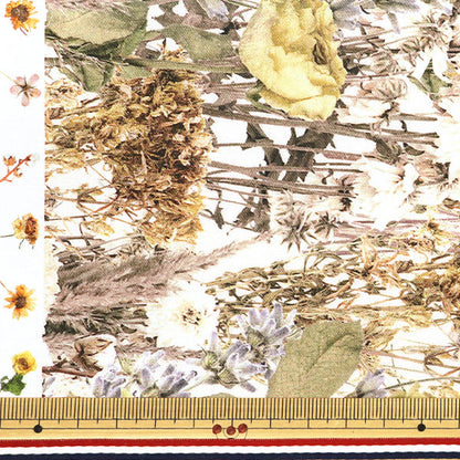 [Quantité à partir de 5] Tissu "Border à la bordure de fleurs minsui à imprimé numérique Mingswim013"