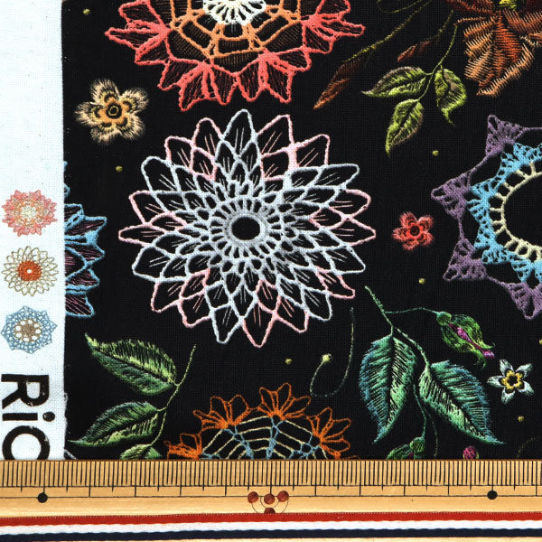[Quantity starting from 5] Fabric "Digital Printed Lace Flower RR2003A"