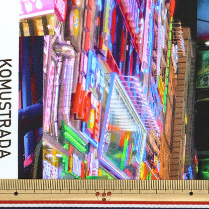 【数量5から】 生地 『シーチング インクジェットプリント 韓国風景 KOM-006-2』